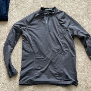 Men’s Nike Pro hyper warm fitted 1/4 zip
